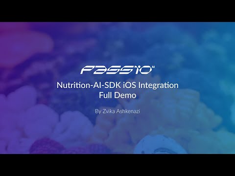 Nutrition-AI SDK iOS Integration Demo
