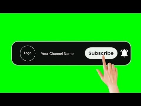 Subscribe Button Green Screen | Green Screen subscribe button | subscribe green screen |