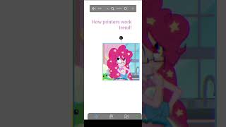 how printers work trend! #初音ミク #fyp #mlp #mylittlepony