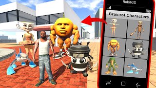 All Brainrot Characters Cheat Code - INDIAN BIKES DRIVING 3D