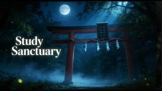 Moonlit Forest Gate — Peaceful Japanese Lo-Fi for Studying