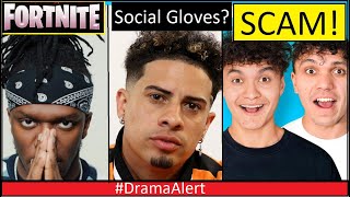 KSI is in FORTNITE! #DramaAlert FaZe Clan Members SCAMMING? Austin McBroom owner of Social Gloves?
