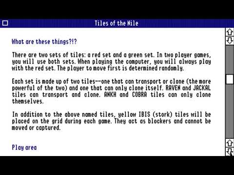 Tiles of the Nile instructions