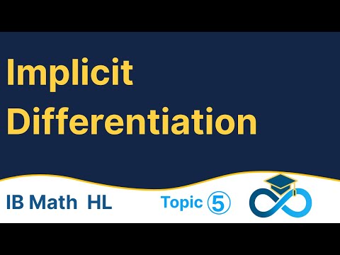Implicit Differentiation [IB Math AA HL]