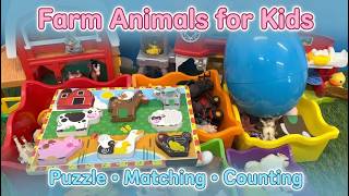 Farm Animal Toys for Kids – Fun Toy Collection & Play! 🐮🐴🌾