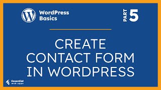 Create Contact Form by WordPress Contact Form Plugin - WordPress Contact Form 7 | Part - 05