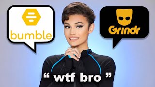 What Do Men Think Of Me? Going on Grindr/Bumble for the FIRST TIME | Indigotohell