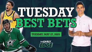 Tuesday's BEST BETS: Pacers-Knicks Game 4 + WNBA + MLB | The Early Edge (5/27)