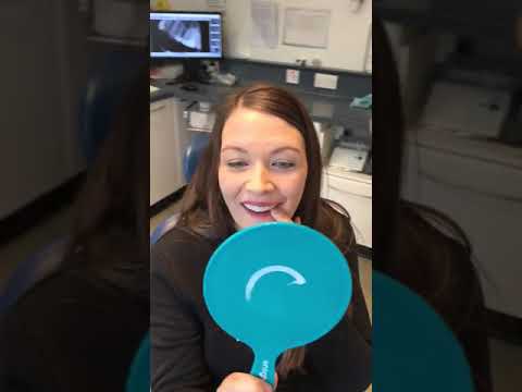 Kirsty Sees Her New Smile For The First Time