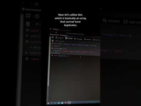 Removing Duplicates from a Javascript Array in 1 Line of Code