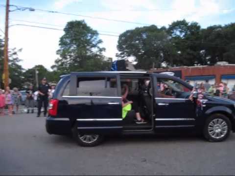 Flag day parade