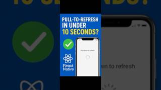Pull-to-Refresh in React Native | No Library Needed 🚀
