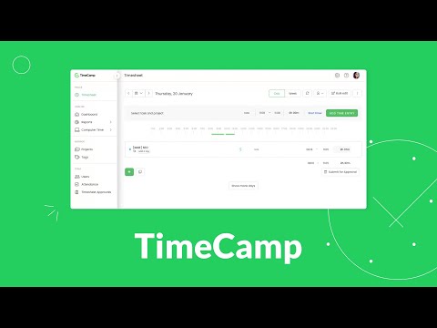 TimeCamp - automatyczne mierzenie czasu pracy