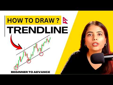 SECRETS Of Drawing TRENDLINE You MUST Know| Beginner-Advance| Nepal Share Market| CA Supriya Sharma