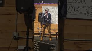 #standupfeaturing Jake E, big top bar, 8/26