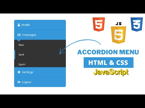 How to Build an Accordion Menu using HTML, CSS and JS. How to do it?