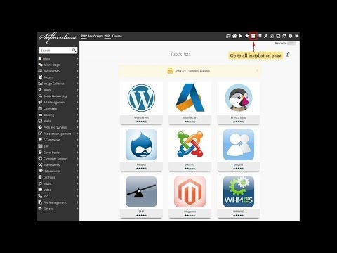 Hướng dẫn cài đặt nhanh WordPress với Softaculous Trên cPanel