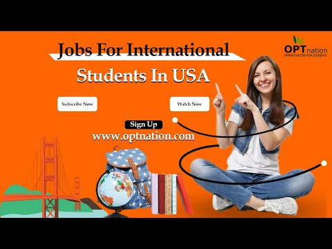 #video |10 Best Job options in USA | International students | 2023-24 | #optnation