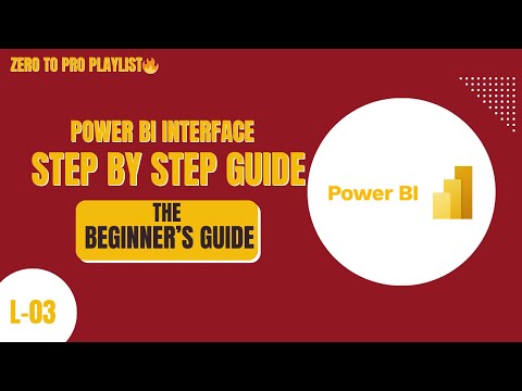 Power BI Interface Explained | Learn Power BI UI Step by Step (Beginners Guide) |
