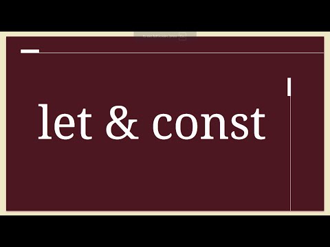 let & const in JavaScript | Scoping Explained | JS interesting parts