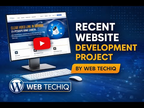 Recent Website Development Project | Eurovision Technology Website by Web Techiq