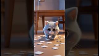 Why Do Cats Drop Everything? 😹 | Belly Cat #Shorts##BellyCat#CuteCat#FunnyCats#AnimatedCat#pets