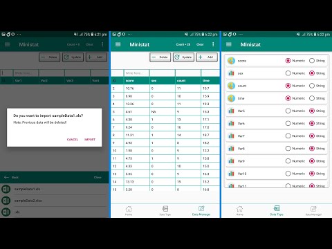Data  Managing using Ministat Application || English version