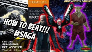 How To Beat MCOC Side Quest Summoner Declassified Week 4 - Skill Issue - Marvel Contest of Champions
