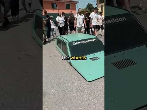 These Guys Built The Lowest Car in the World 😳 #cars #worldrecord