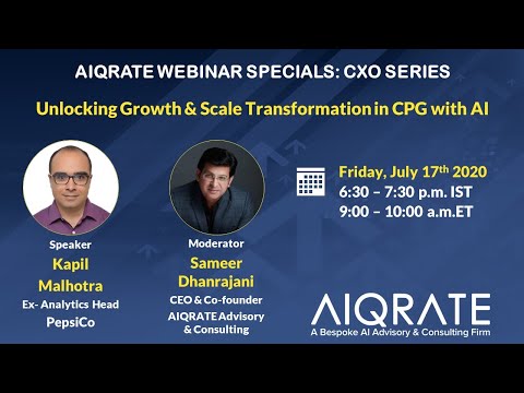 Unlocking Growth & Scale Transformation in CPG with AI | Kapil Malhotra