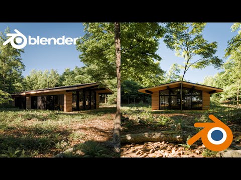 Easy Realistic Architecture And Environments In Blender - Beginner tutorial