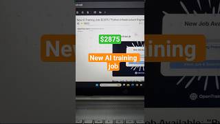 New Ai Training Job #datalabeling #trainai #aitraining #alignerr #opentrainai #outlier #scaleai #ai