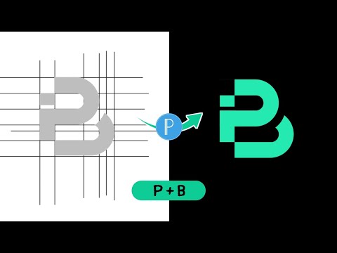 How To Make PB Logo Design in Pixellab