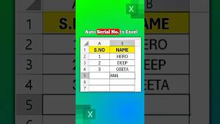 Do you know how to apply auto serial numbers in Excel?