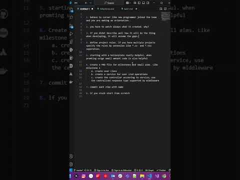 How to Use Cursor AI Effectively for Coding Projects #cursor #aicoding #coding
