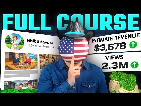 Goldmine USA-Based Secret YouTube Niche  📈 Viral Faceless USA based Ai Niche in 2026  🔥