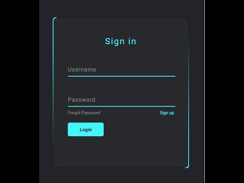 Animated Login Form with Source Code | Login Page using Html CSS | Code Katana