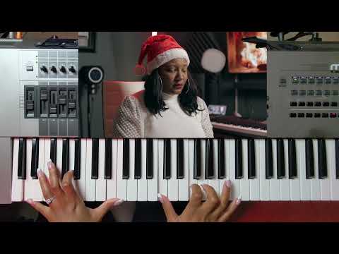 I'll Be Home For Christmas 🎄🦌⛄🎅🏾 | Kristen's Keys ❤️💛