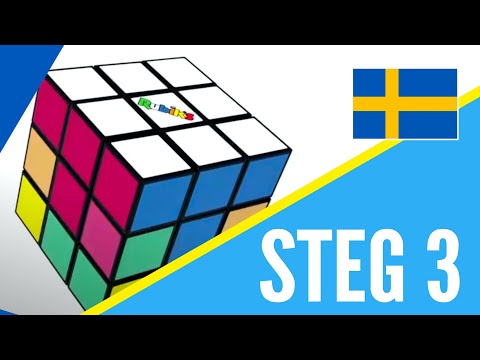 Hur Man Löser En Rubik's Kub | Steg 3 - De Vita Hörnen