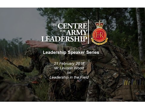 CAL Speaker Series - Leadership in the Field