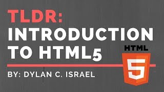 Introduction to HTML| HTML 101 | TLDR HTML