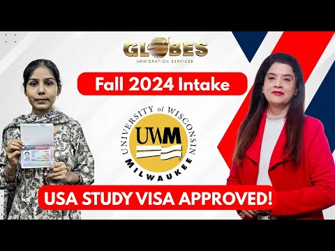 F1 Visa Approved for University of Wisconsin Milwaukee | Kiranjeet Kaur | Fall 2024 🇺🇸