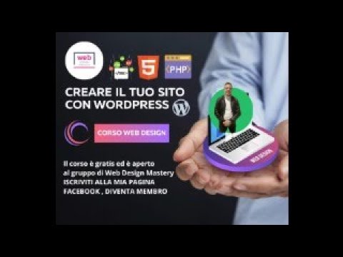 CORSO WORDPRESS TERZO VIDEO TUTORIAL