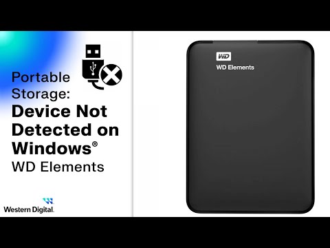 Device Not Detected: Troubleshooting your WD Elements on Windows