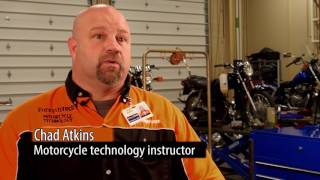 Motorcyle mechanics Program at Forsyth Technical community college