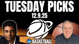 Tuesday NCAA Basketball Picks - 12/9/25 l Craig Trapp & Indian Cowboy NCAAB Picks & Predictions