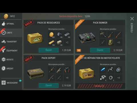 LAST DAY ON EARTH : Pack Opening Ressources + Pack Expert ( 24 Caisses)