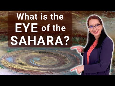 WHAT is the Richat Structure / The Eye of the Sahara / Guelb er Richat and HOW was it formed?