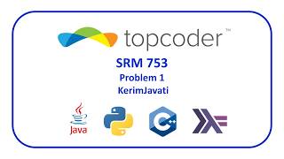 topcoder SRM 753 Problem 1 - KerimJavati