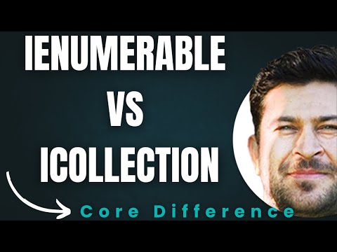 IEnumerable vs ICollection in C# (.NET Tutorial 2025)